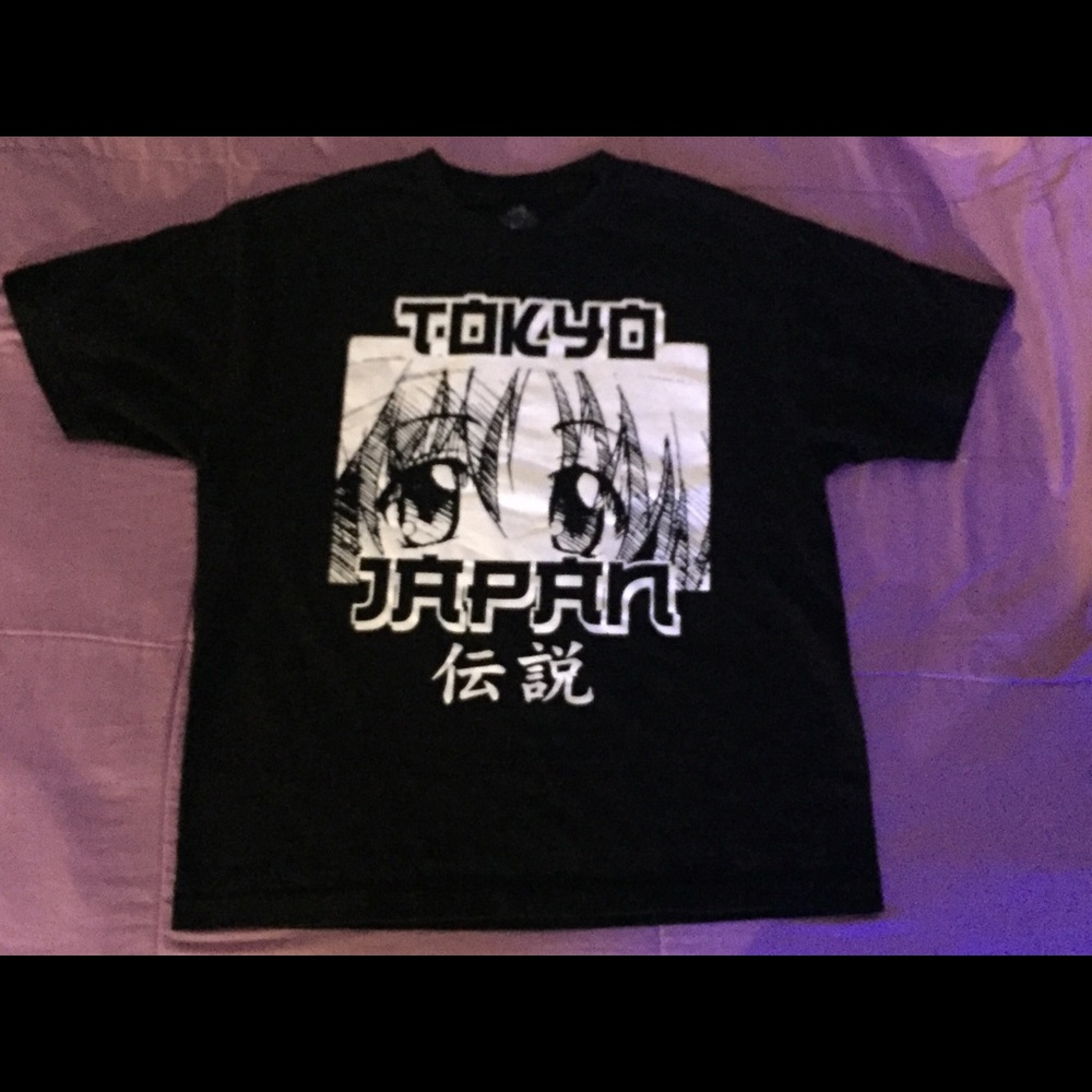 Tokyo japan black tee !